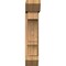 Ekena Millwork Balboa Slat Smooth Bracket w/ Offset Brace, Western Red Cedar, 7 1/2"W x 24"D x 36"H BKT0806X24X36BOA06SWR - alternate 4